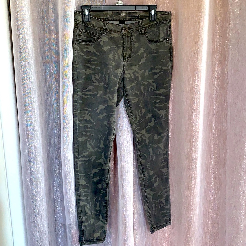 JCP fade wash Army Fatigue Jegging